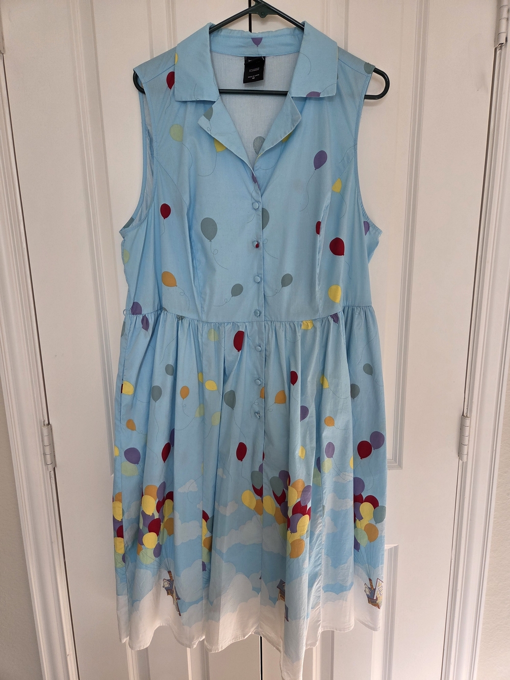 Her Universe Disney Pixar Retro Movie Up Swing Dress Rare Size 18 - Picture 2 of 8